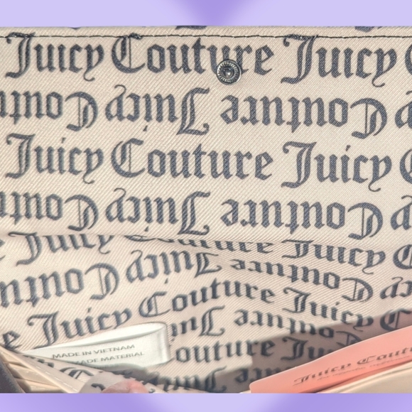 Juicy Couture Black Perforated Wallet - Picture 2 of 13